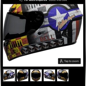 Bell Qualifier DLX MIPS Motorcycle Helmet 2020 Devil May Care full face